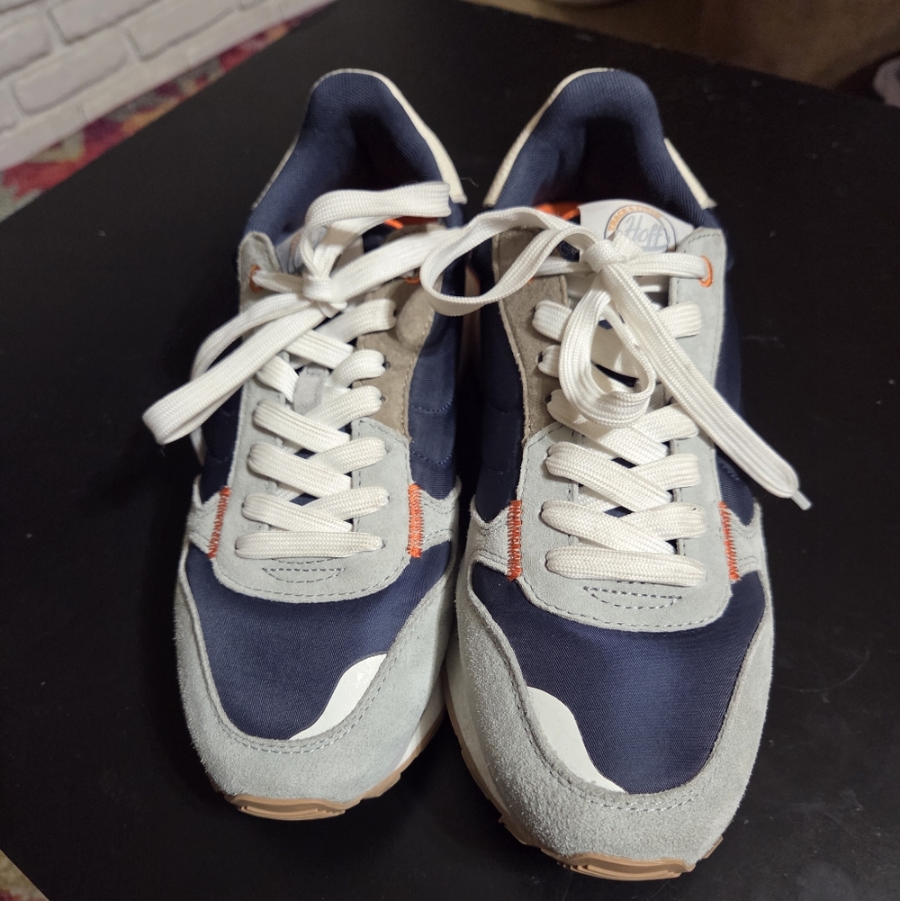 HOFF Delos men's shoes in navy blue Size 8 Like New EX Cond SOLD OUT Harder Find